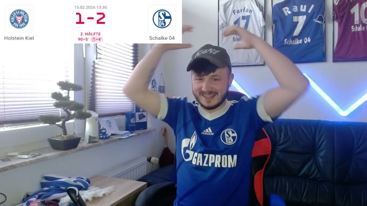 Spitzenreiter!!💙🤍 22. Spieltag FC SCHALKE 04 - Holstein Kiel | Live Matchreaction - Highlights