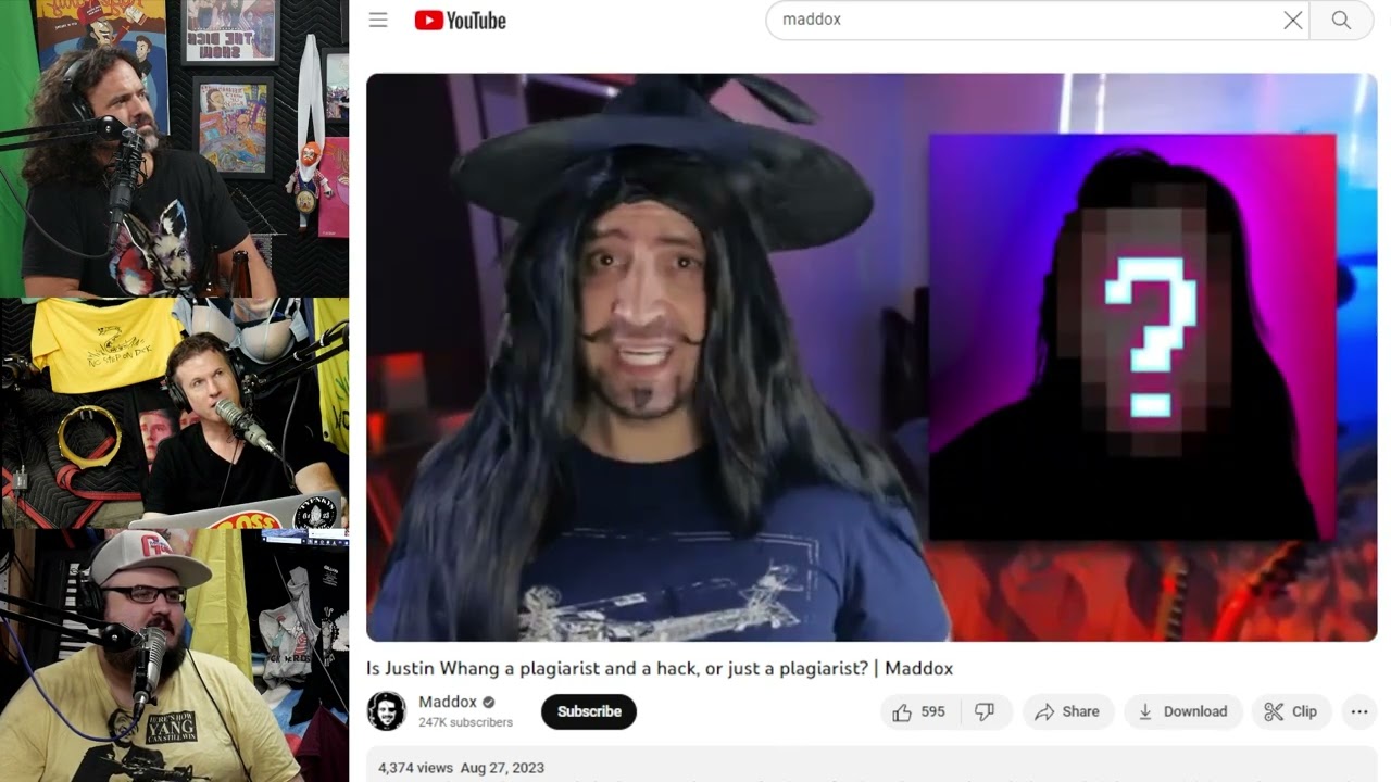 УЖАСНОЕ видео Джастина Вана от Мэддокса с участием @JustinWhangYt, @vito (28 августа 2023 г.) &mdash; T...