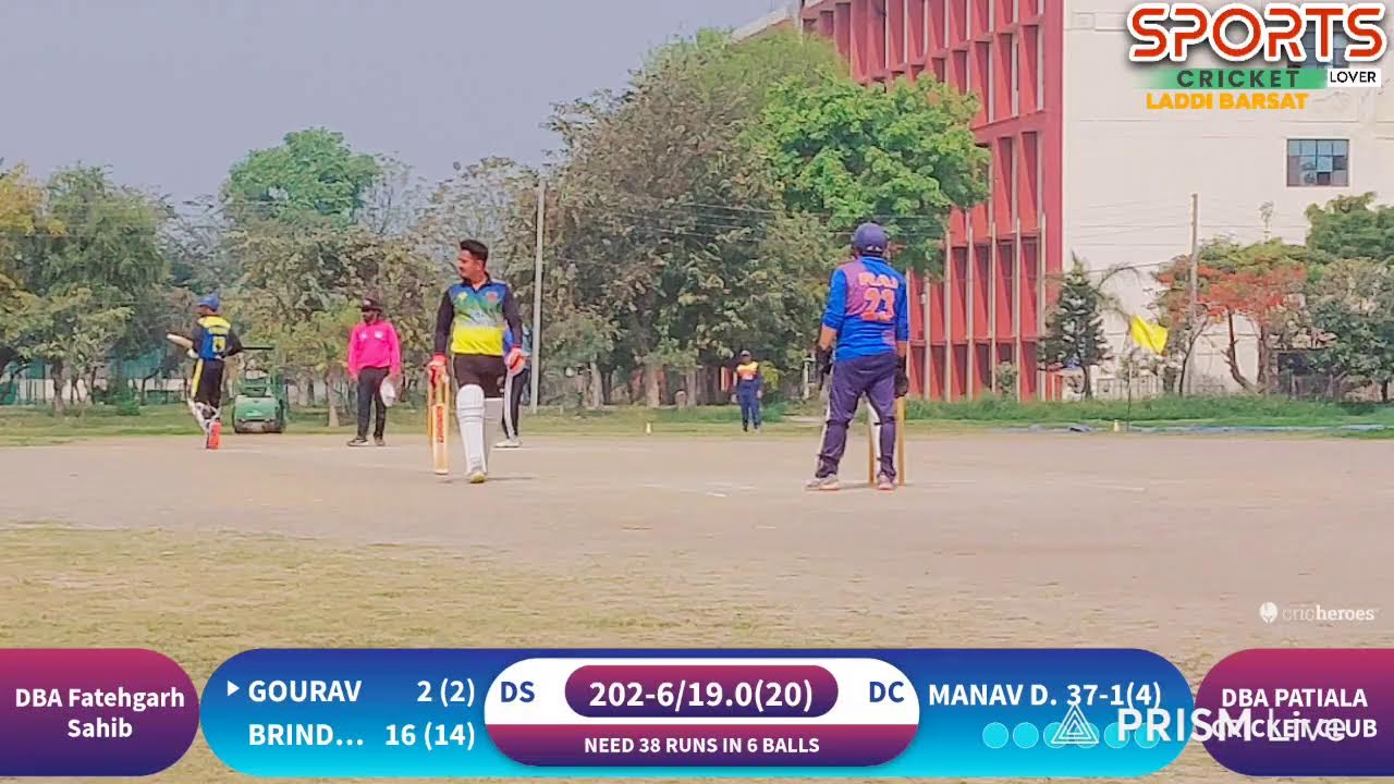 2nd Inings_8th Jalandhar Lawyer Championship 
DBA PATIALA  CRICKET CLUB VS DBA FATEHGARH SHAIB