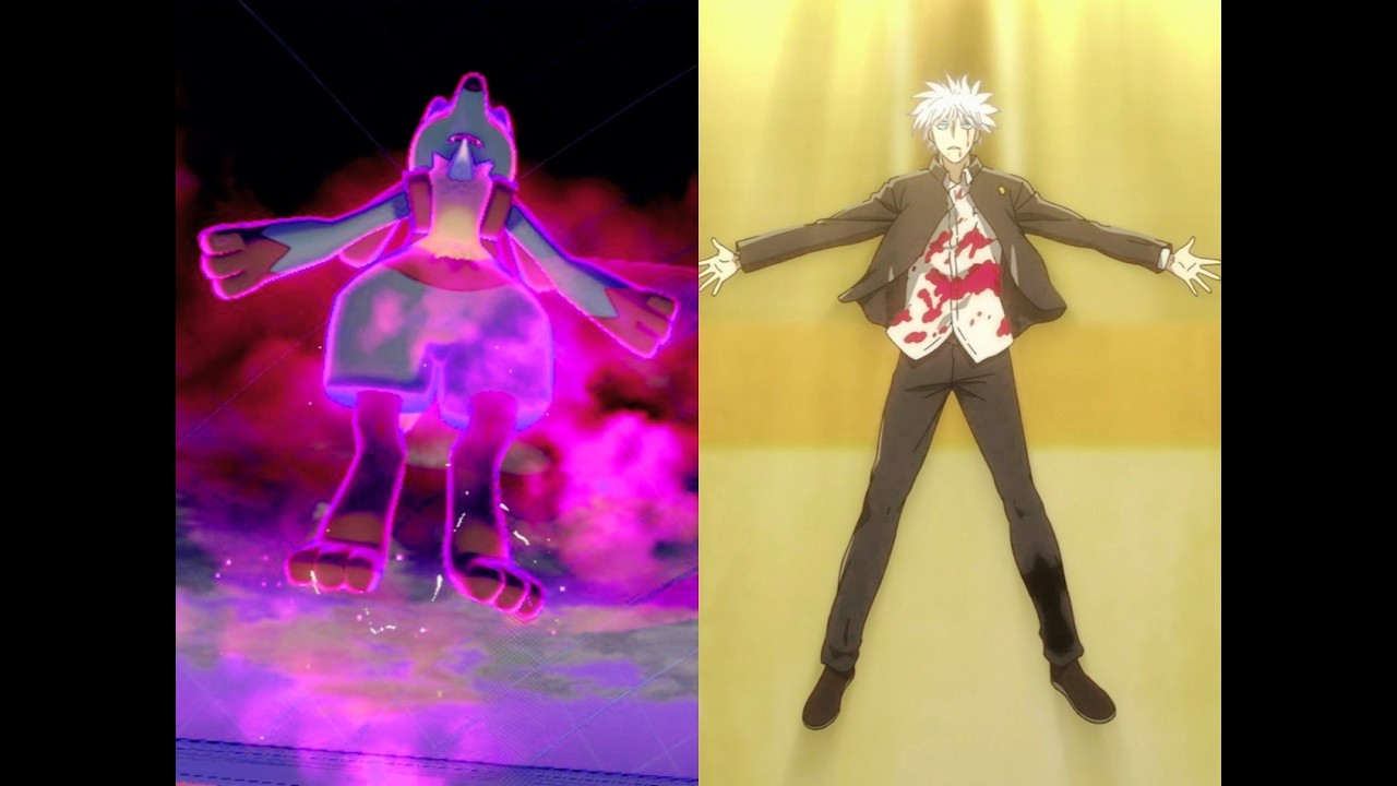 Leon's ENITIRE TEAM gets 0KO'd and Aura Farmed by Lucario Pokémon Sword and Shield Battle Tower