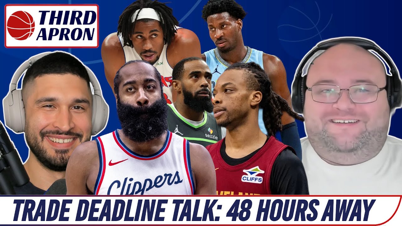 Jaren Jackson Jr. Traded! James Harden for Darius Garland? and more! | Third Apron Podcast
