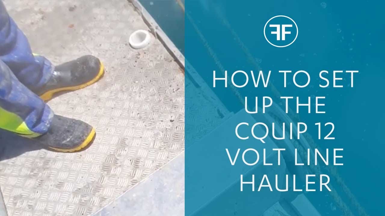 CQUIP 12 volt line hauler