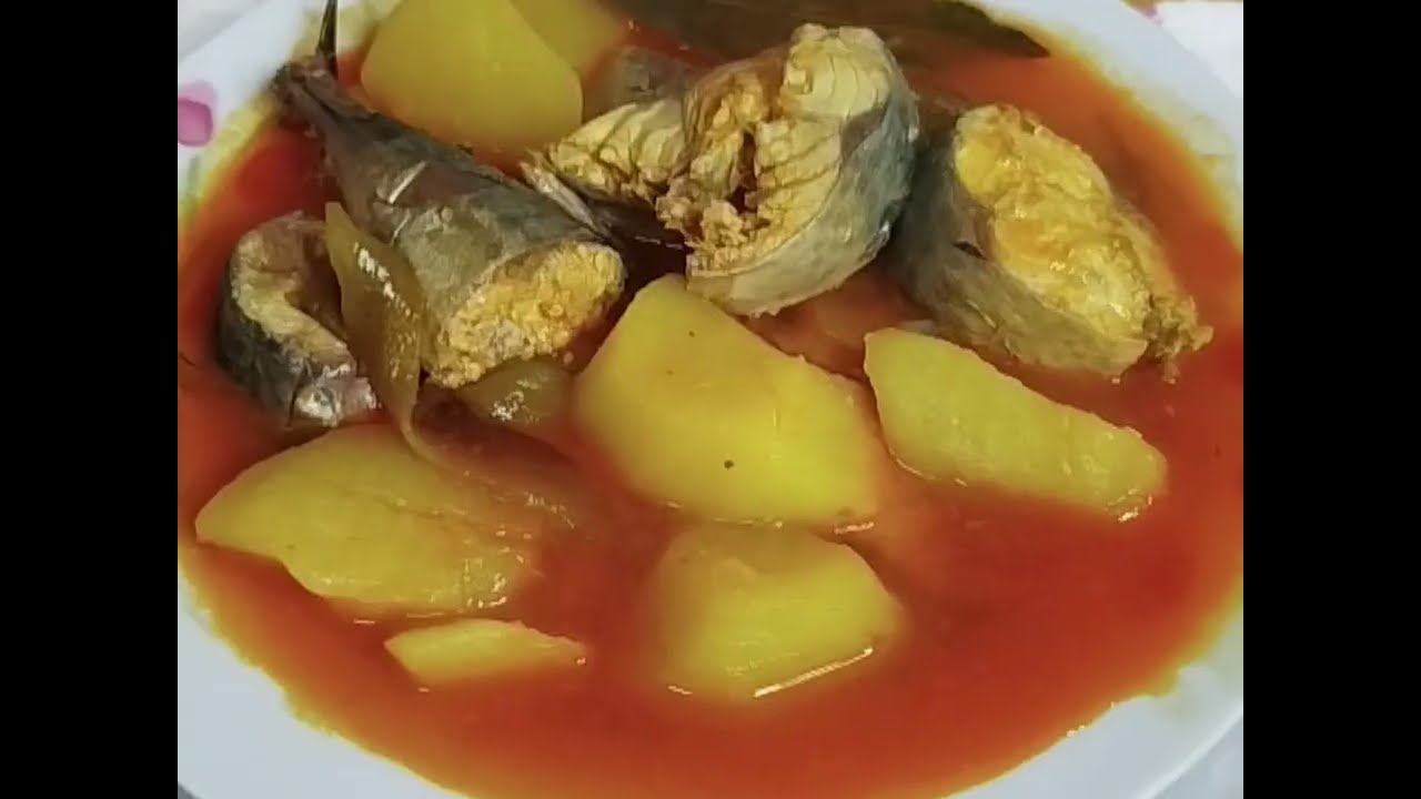 caldo de pimentón con caballa