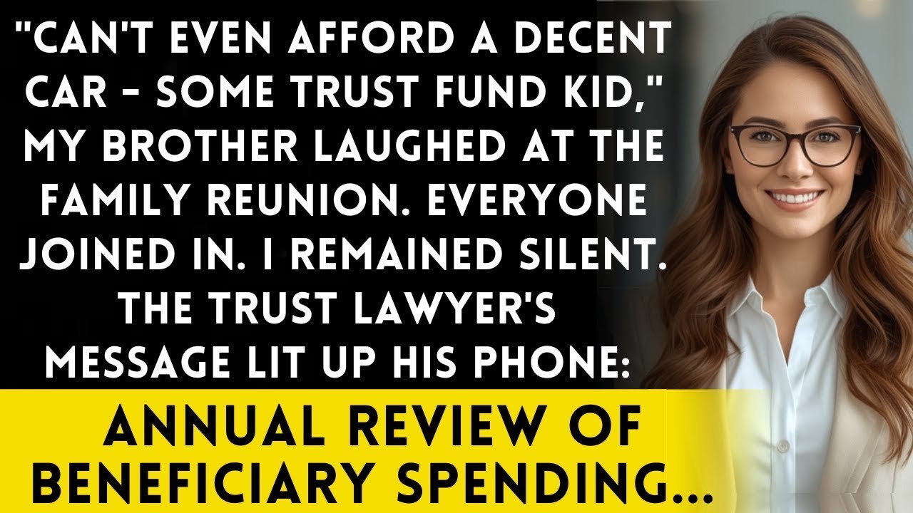 Brother Called Me 'Trust Fund Failure' - I've Been Managing His 25M Allowance