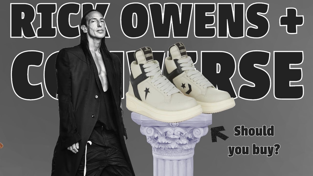 Rick Owens x Converse Turbowpn Pelican Review