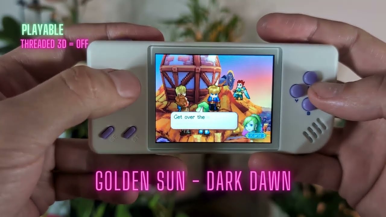 Anbernic RG28XX Nintendo DS Gameplay Testing