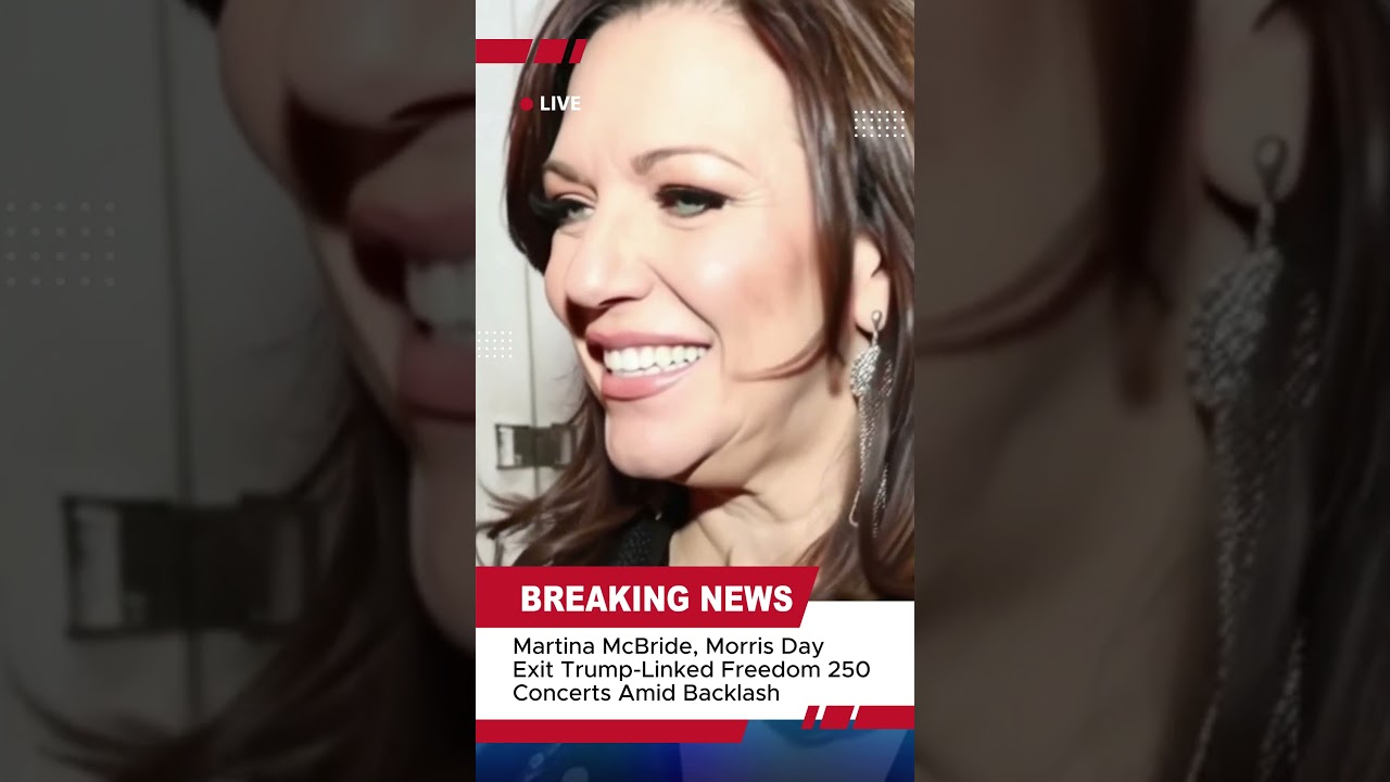 Martina McBride, Morris Day Exit Trump Linked Freedom 250 Concerts Amid Backlash