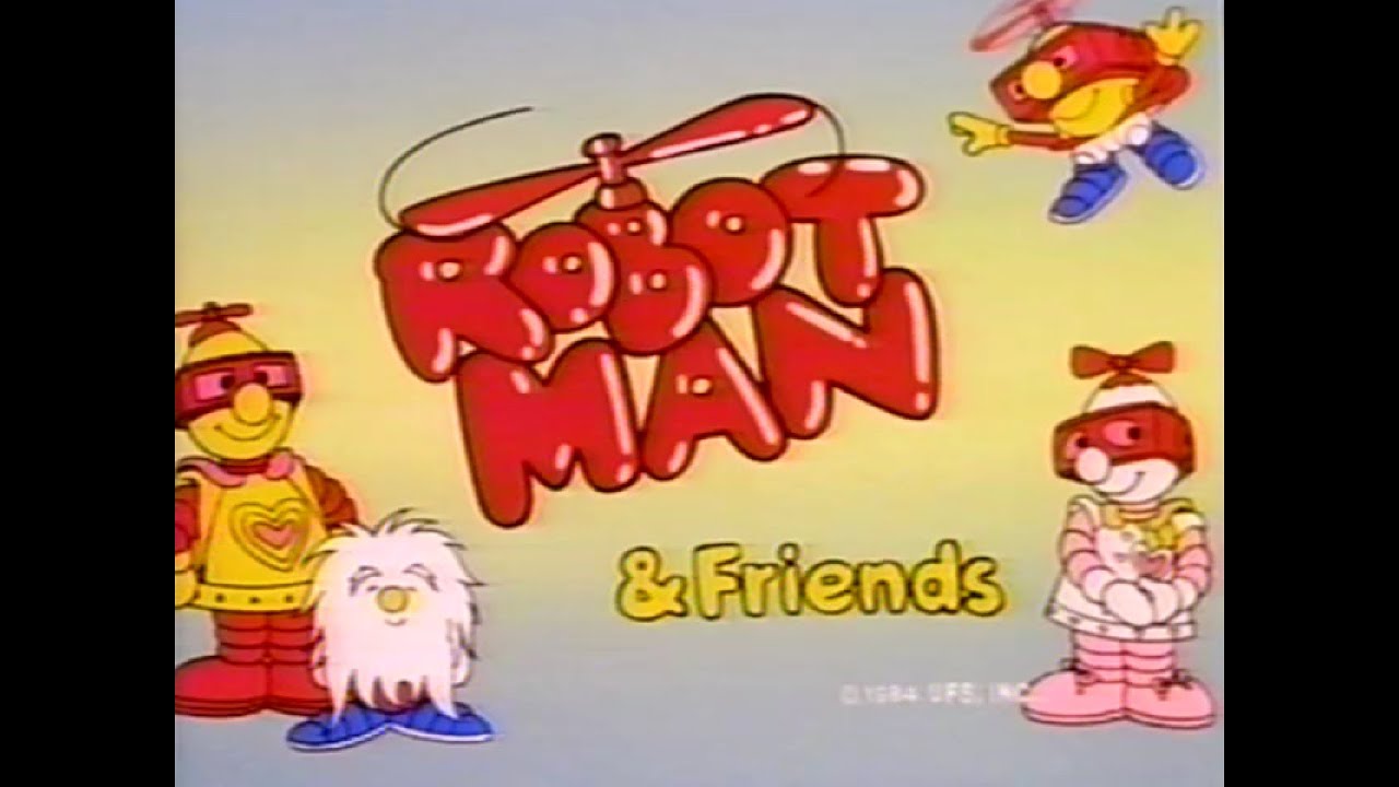 Robotman & Friends in I Want To Be Your Robotman fully animated cartoon VHS Tape 1984