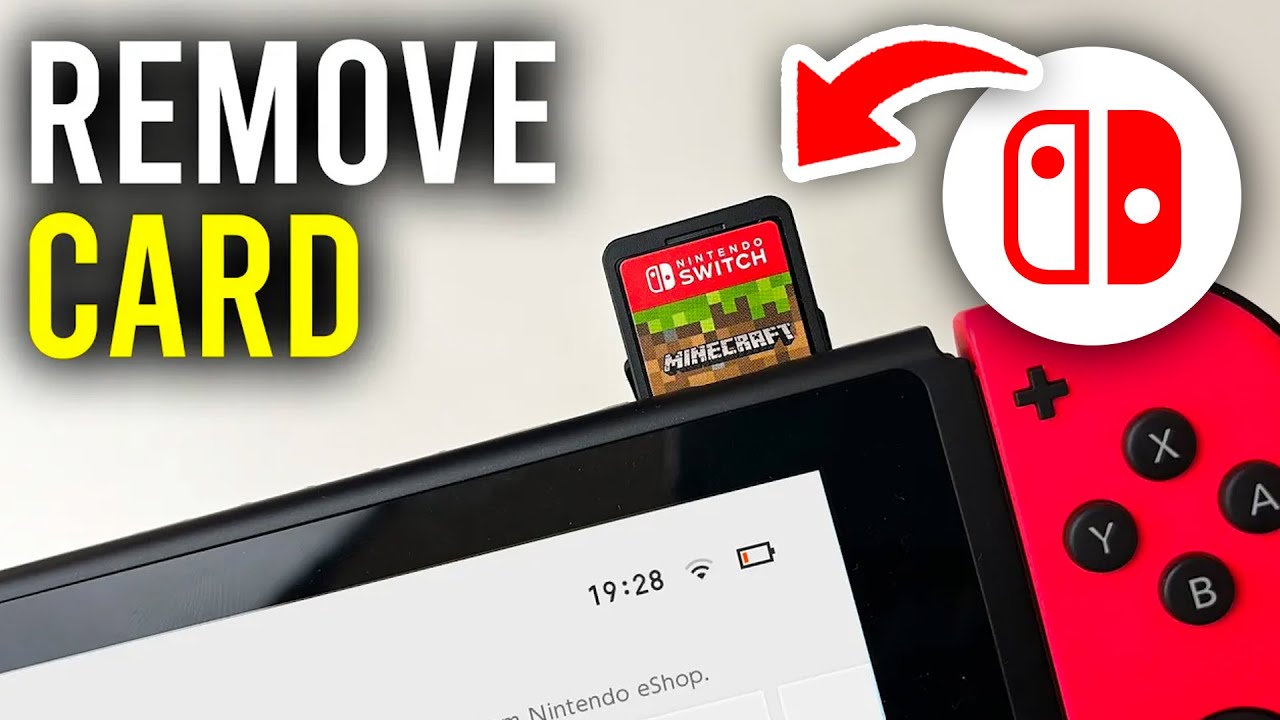 How To Remove Game Card From Nintendo Switch - Full Guide