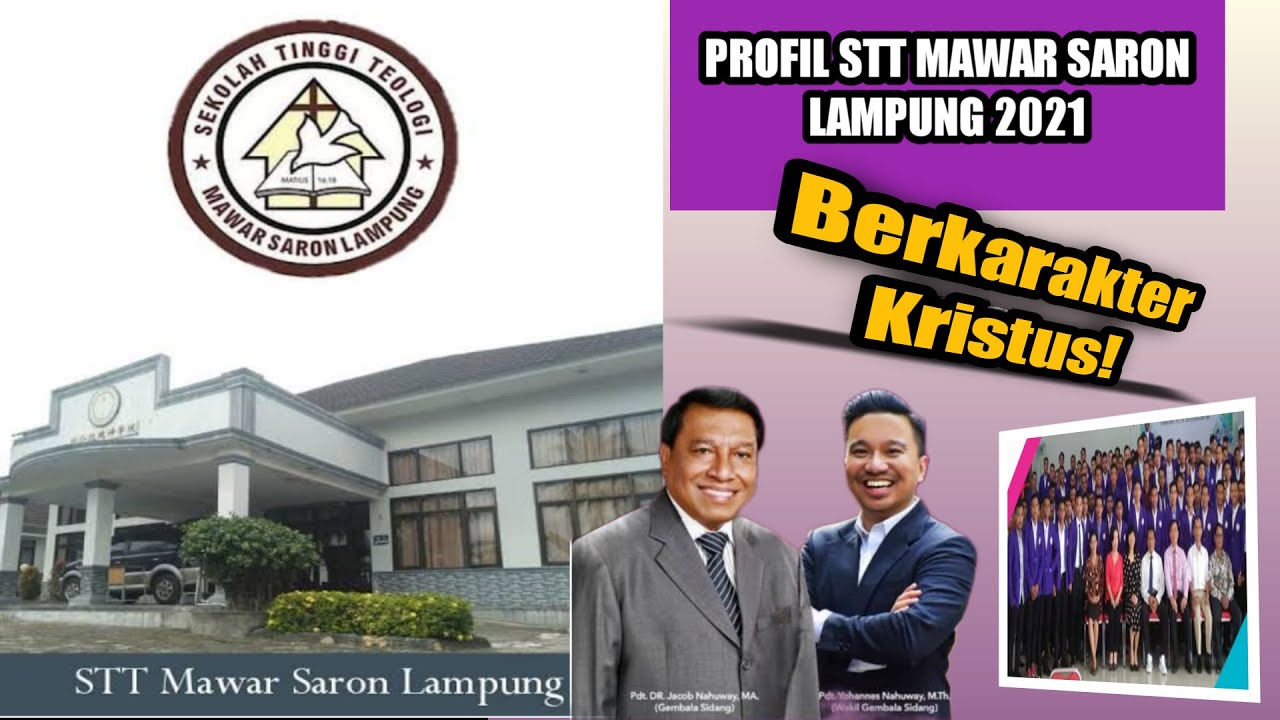 Profil Sekolah Tinggi Teologi Mawar Saron Lampung 2021