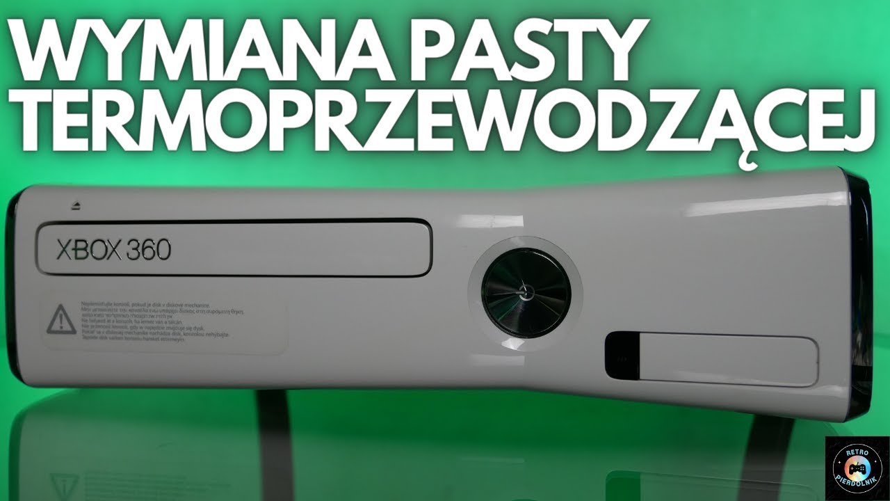 Xbox 360 Slim wymiana pasty termoprzewodzącej
