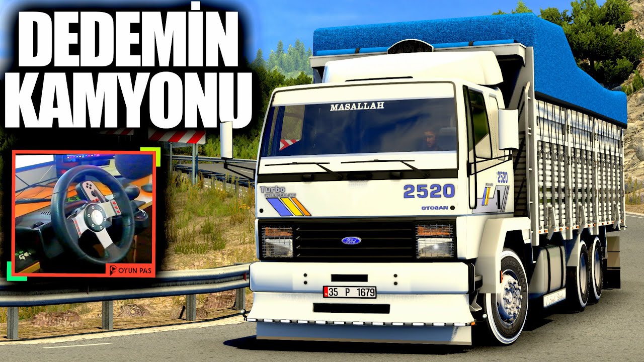 DEDEMİN KAMYONU !! FORD 2520 KAMYON MODU !! ETS 2 - G27