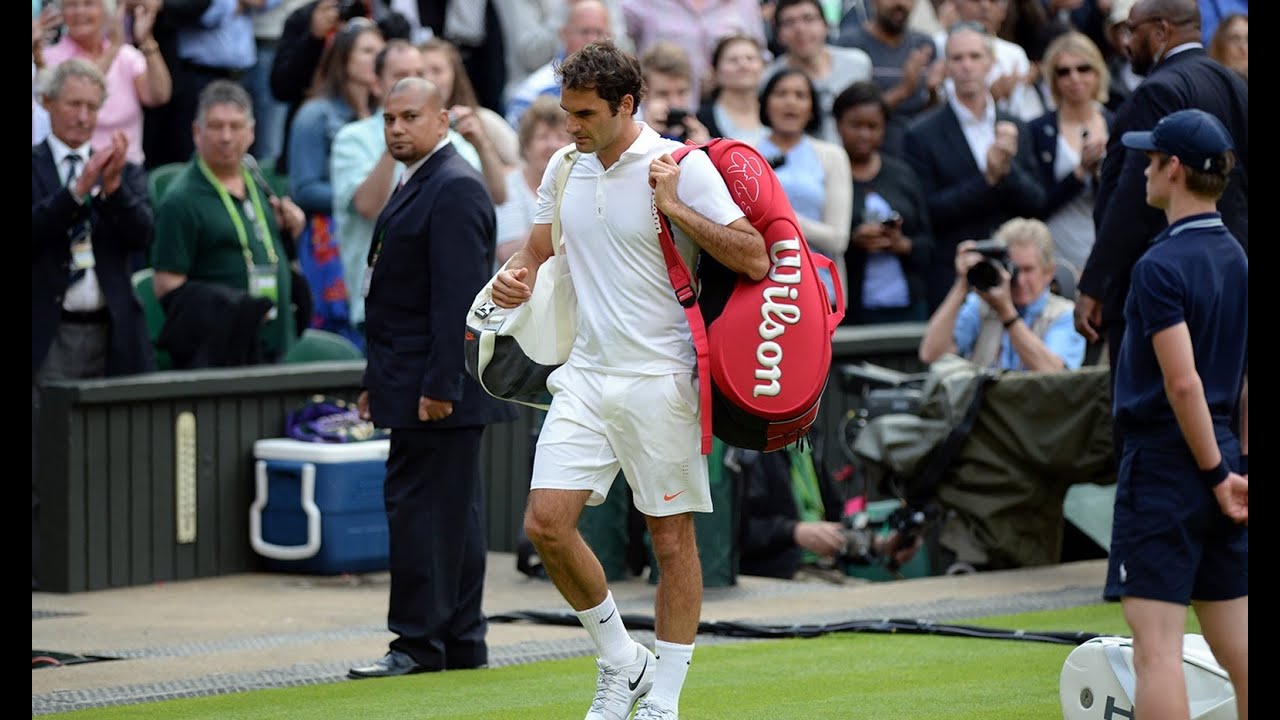 Roger Federer on second round defeat at Wimbledon 2013