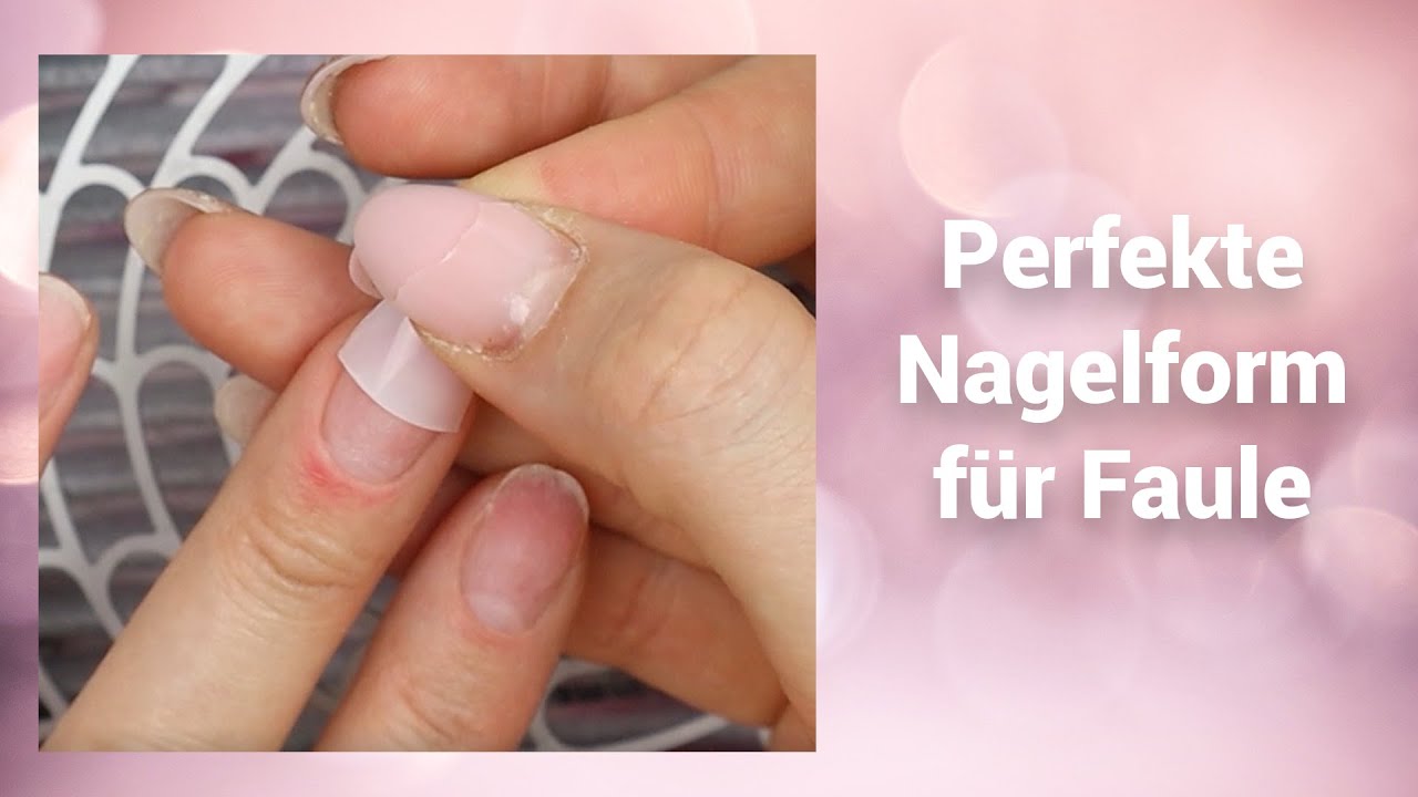 Schöne Nagelform ohne feilen |Nägel mit Click it Tips verlängern | Mimi made it