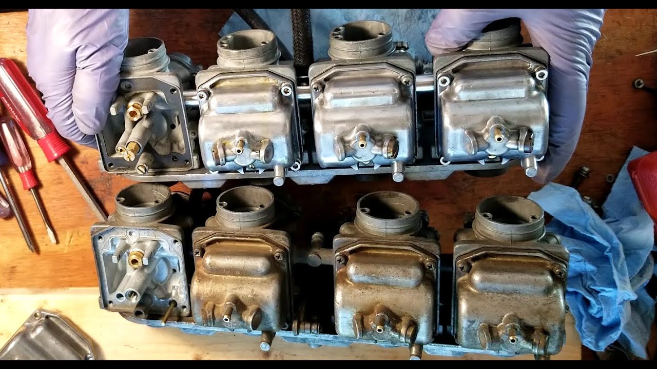 1978 GS550 Ep#13: Modify Timing Adj. Plate! Re-build Carburetor With Different Throttle Bodies!