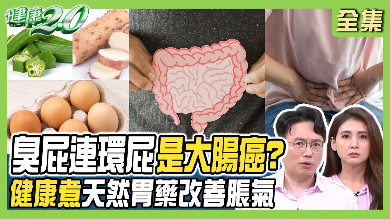 臭屁.連環屁是大腸癌嗎？胃病控制不好 當心發展成胃癌！天然胃藥改善脹氣健康煮！健康2.0 20231021【完整版】江坤俊 韋汝 歐瀚文 錢政弘 洪素卿 黃淑惠 雷議宗 @tvbshealth20
