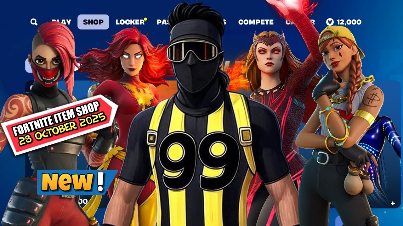 RARE MARVEL Skin RETURNS! NO SWEAT Skins! Full Fortnite Item Shop REVIEW