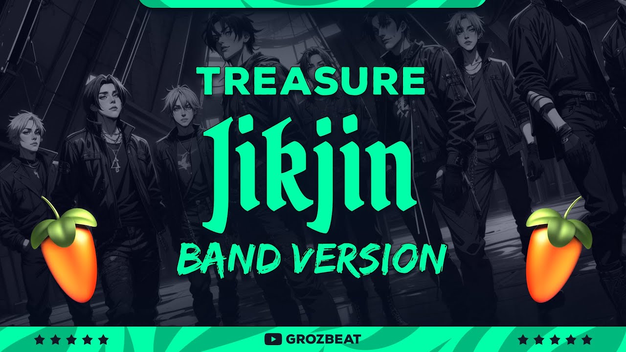 TREASURE - JIKJIN (BAND VERSION) // FL Studio