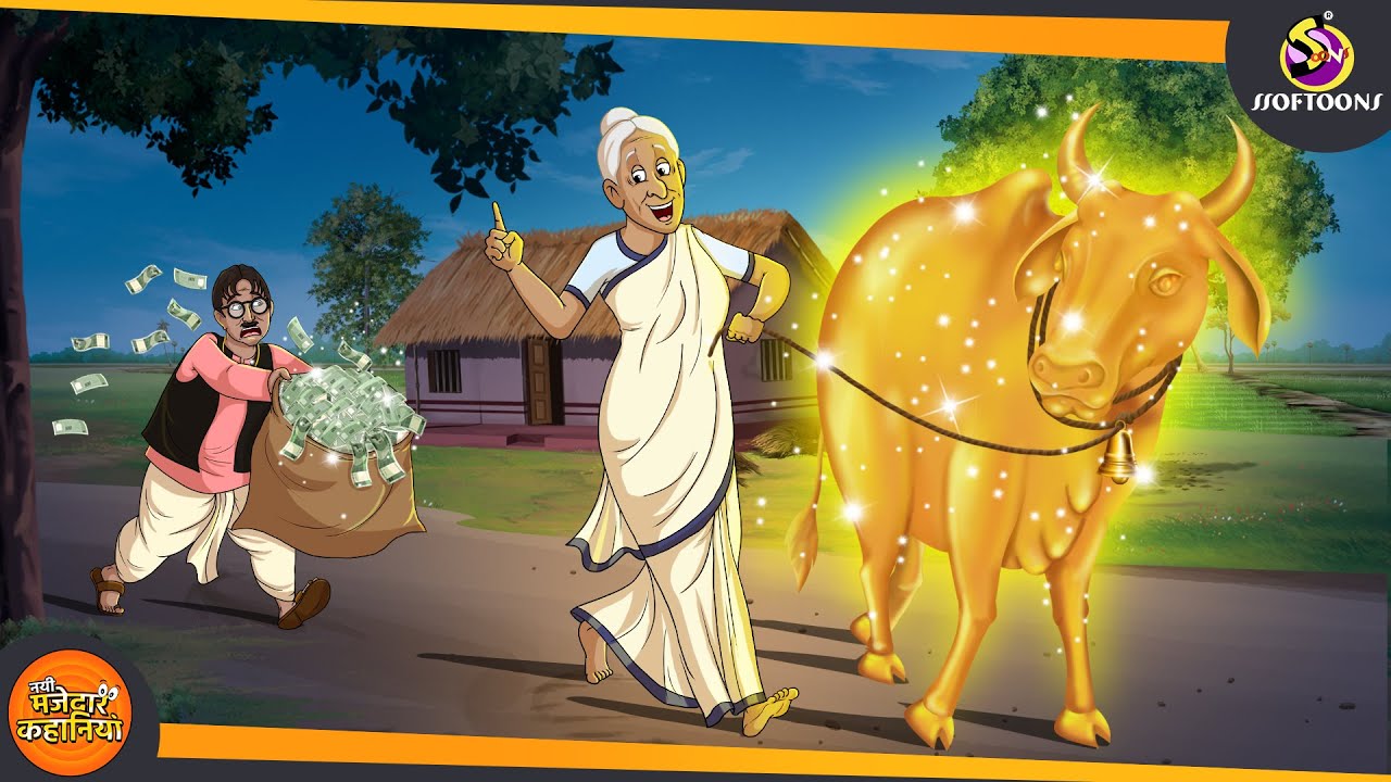 सुनहरी गाय || Golden Cow || Magical Hindi Kahani