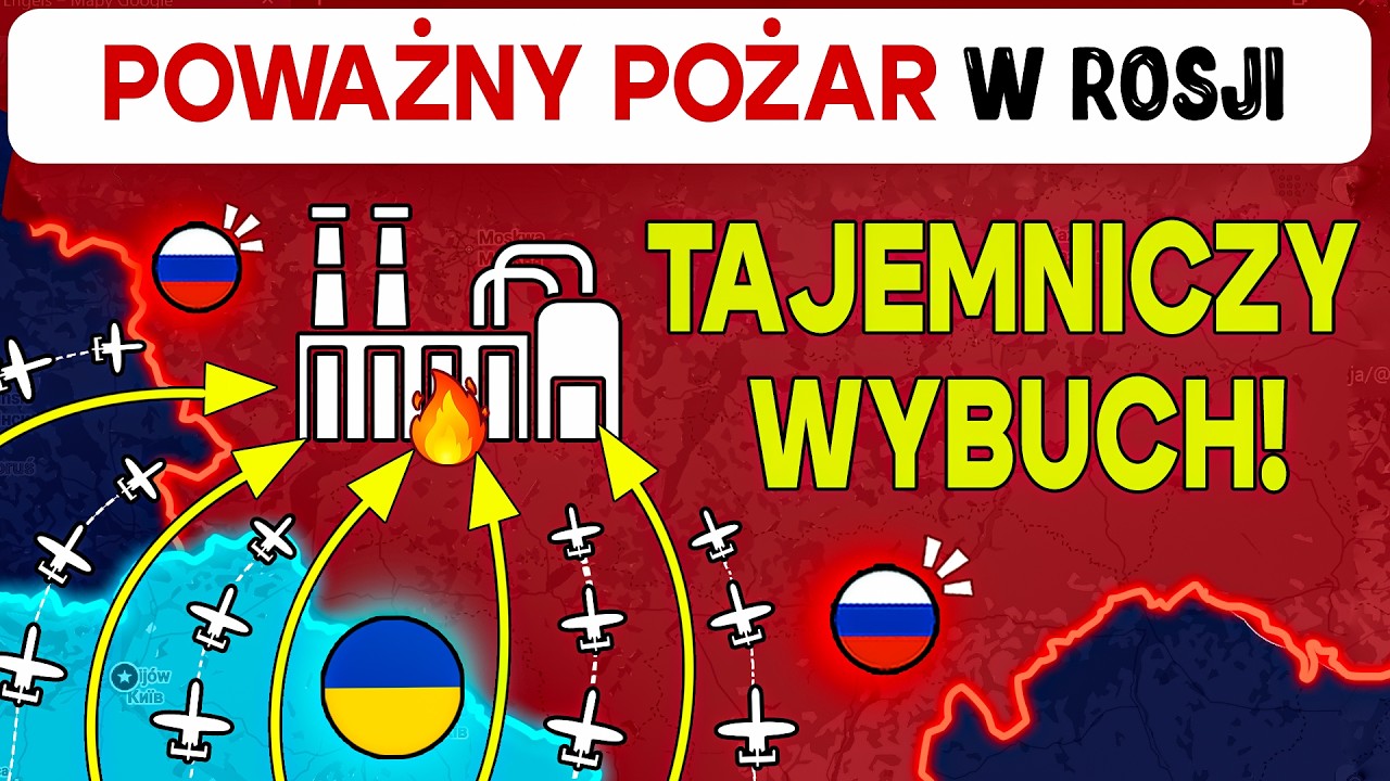 Ukraina to zrobiła! Fabryki płoną!