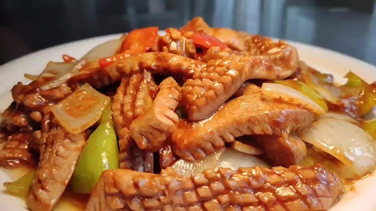 廚師長教你【炒豬腰】的家常做法，鮮香滑嫩，好吃又解饞