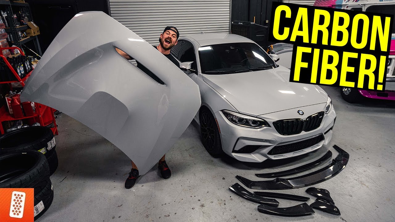 M2 Competition gets GTS HOOD & CARBON AERO PACKAGE! [FULL INSTALL!]