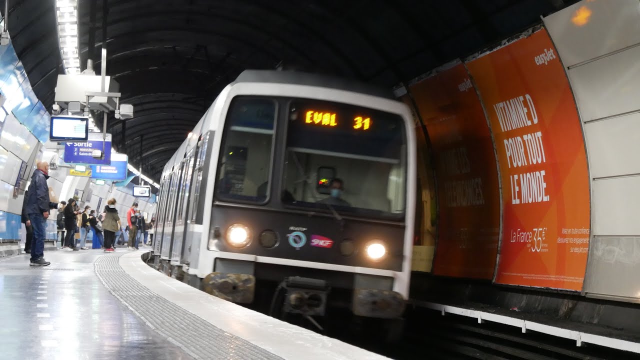 RER B Châtelet les Halles - Heures de pointes
