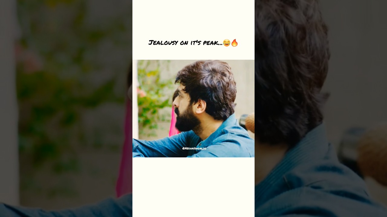 The way he's jealous😂#ilzameishq #humayounashraf #mariamalik #love  #jealousy #possessive #ytshorts