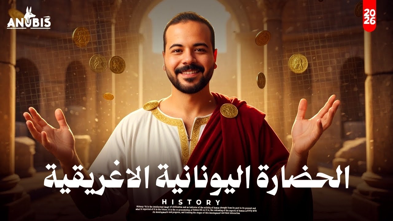 شرح درس الحضارة اليونانيه والاغريقية  - تاريخ أولي ثانوى - دفعة 2026