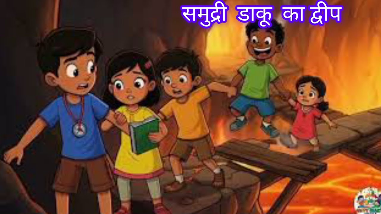 😱 Samudri Daaku Ki Khaufnaak gupt dweep| Kids Adventure Story Hindi