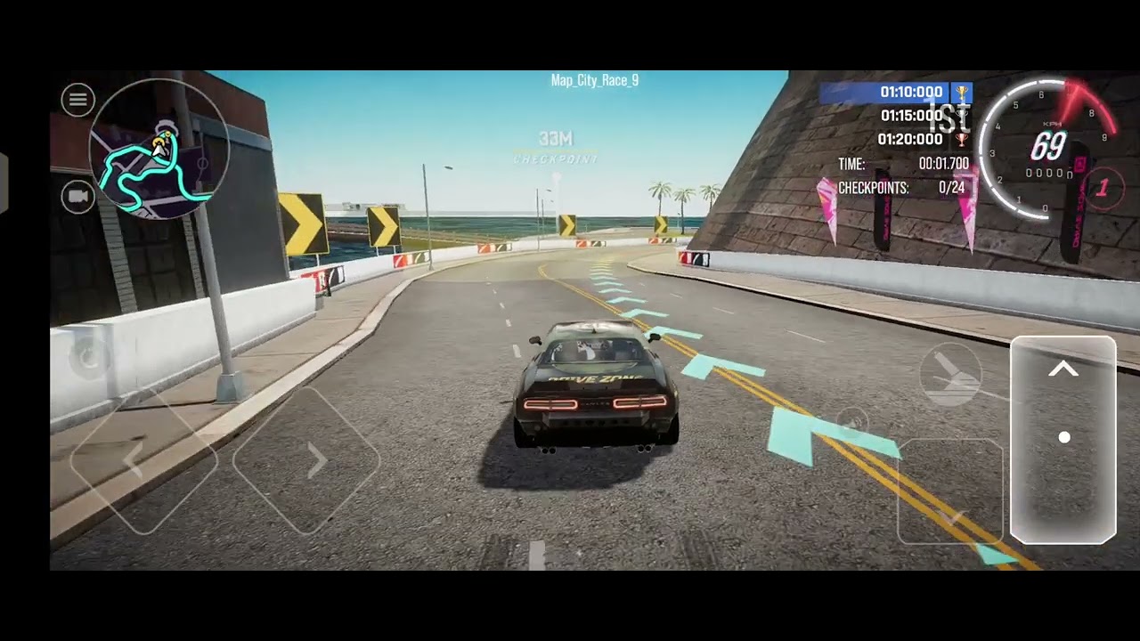 Most powerful car out of control 😮‍💨#gameplay #car #game  Drive zone 