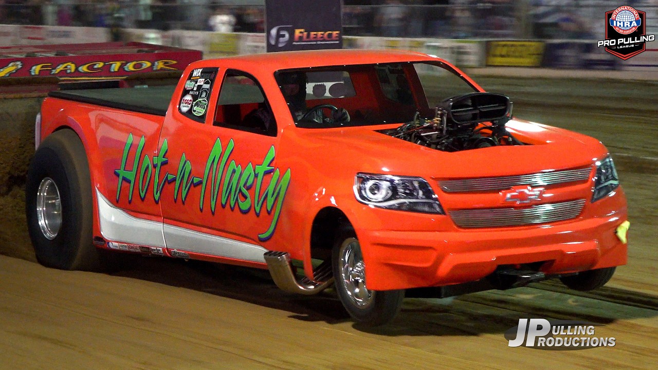 Truck Pulling 2025: Ground-pounding Super Modified 2wd Trucks pulling in Nashville, IL - Saturday