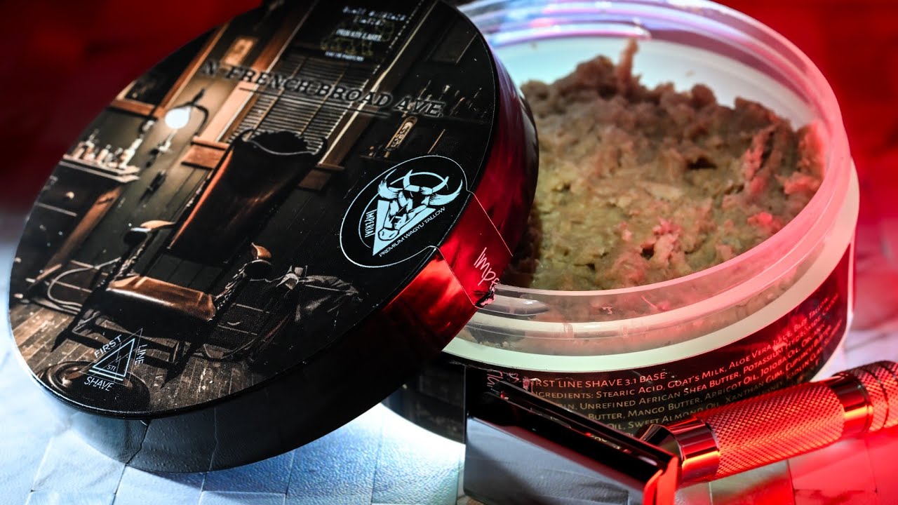 Wagyu Shave Soap! | 8 Days Stubble Vs Yaqi Tile | First Line Shave - N. French Broad Street