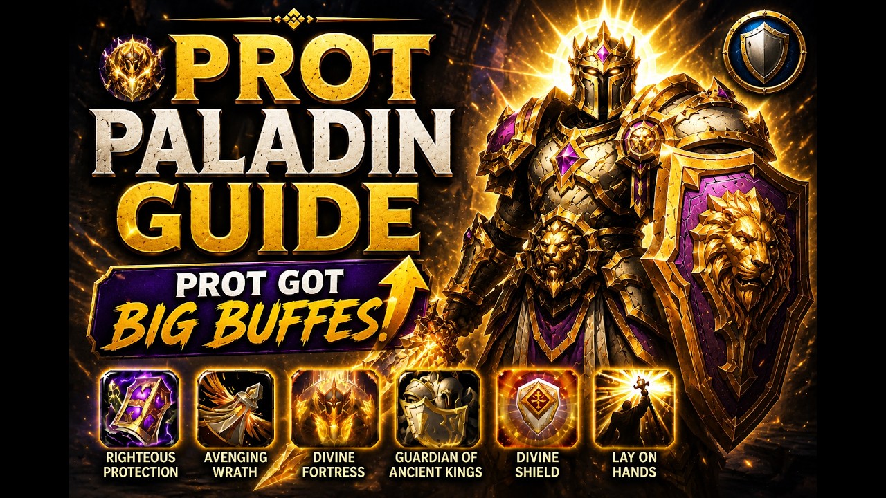 Prot Paladin Guide for Mythic+ | Prot Got BIG Buffs! | WoW Midnight