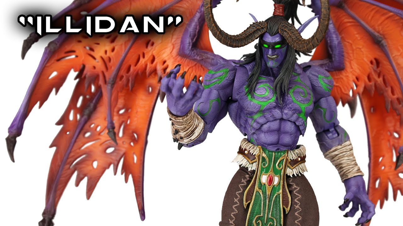 Hero Toys DEMON HUNTER (Illidan) Action Figure Review