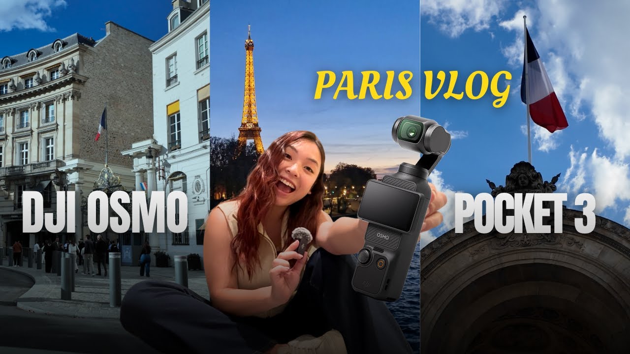 DJI Osmo Pocket 3 Beginner Review & Test Footage | Paris Vlog