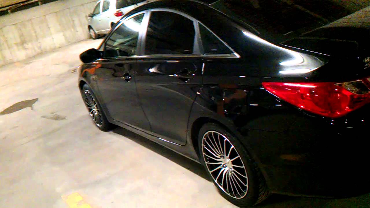 Hyundai sonata 2011 black 18