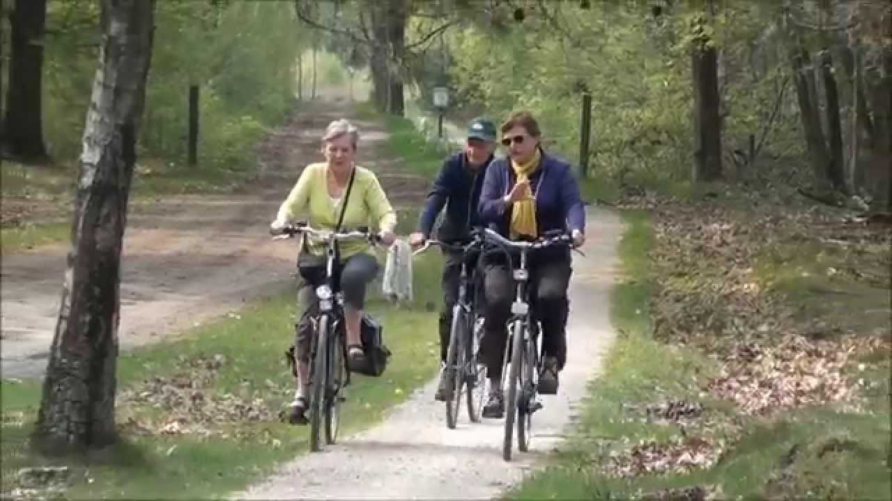 Fietsen in de Noorderkempen Wortel Meersel Dreef met Magda, Griet en Jef