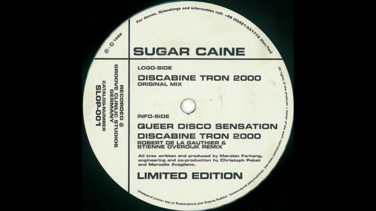 Sugar Caine - Discabine Tron 2000 (Robert De La Gauthier & Etienne Overdijk Remix)