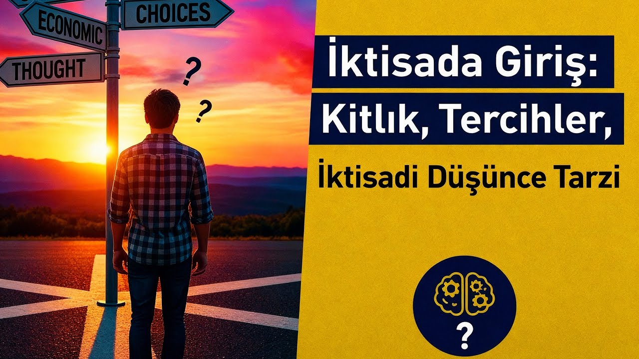 İktisada Giriş | Piyasa Dengesi — Arz ve Talep, Denge Fiyatı ve Piyasa Denge Değişimleri