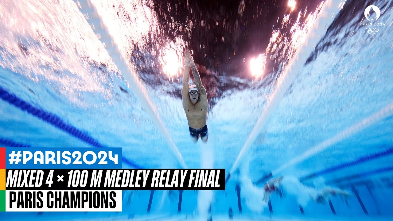 Mixed 4&times;100m medley relay Final | Paris Champions