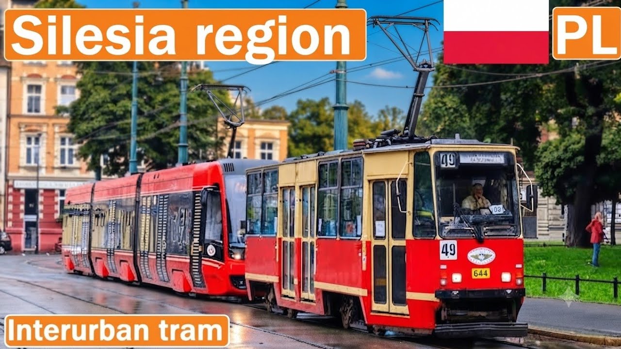 🇵🇱 SILESIA INTERURBAN TRAMS | Tramwaje w Śląskie 2020【4K】