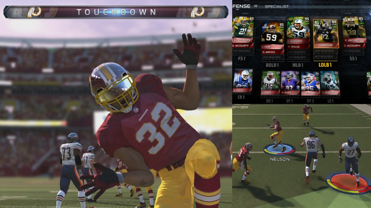 Madden 15 Ultimate Team MANLY STRONG PICK SIX! Madden 15 Gameplay