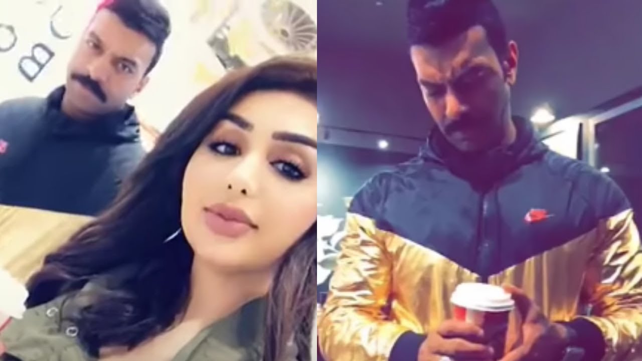 هنادي الكندري مع زوجها وتنفي سفرتها لهذا السبب