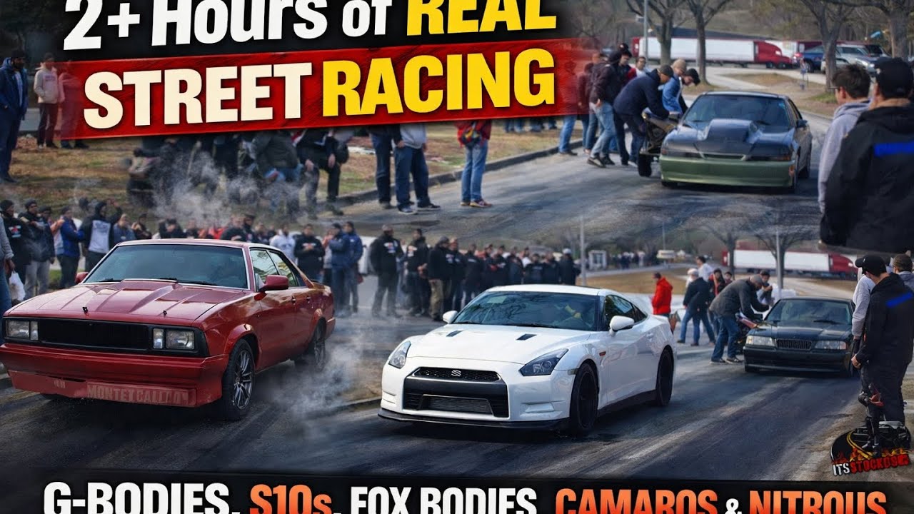 2+ Hours of REAL Street Racing | G-Bodies, S10s, Fox Bodies, Camaros & Nitrous #streetracing #racing