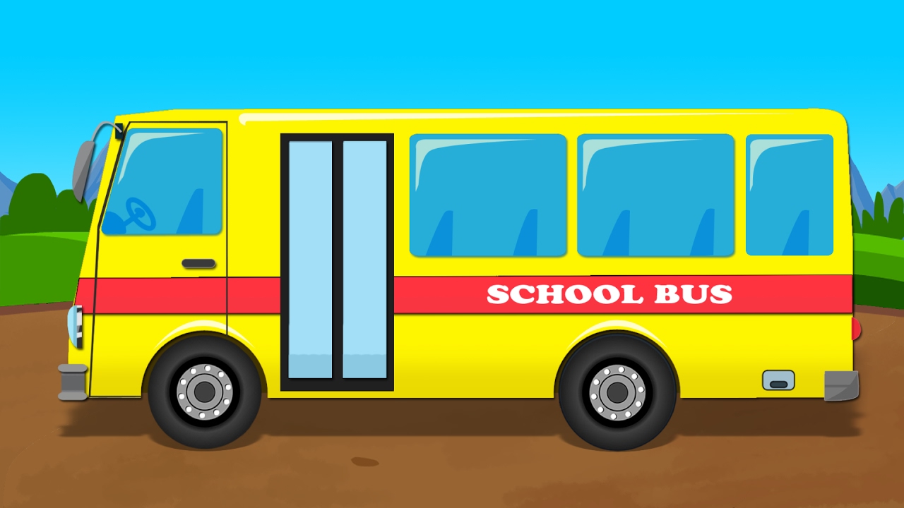 School Bus | Formation and Uses | Video for Kids | Cartoons Video | Street Vehicle