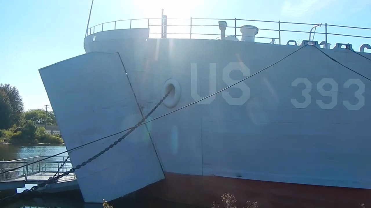 LST 393 Landing Ship Tank WW2 Muskegon, MI