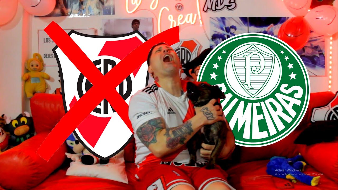😡 PALMEIRAS 3 (5) vs RIVER 1(2)  - Reacción Hincha de River 😡- AFUERA  COPA LIBERTADORES 2025
