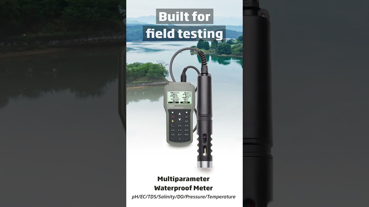 Monitor 12 water quality parameters #shorts
