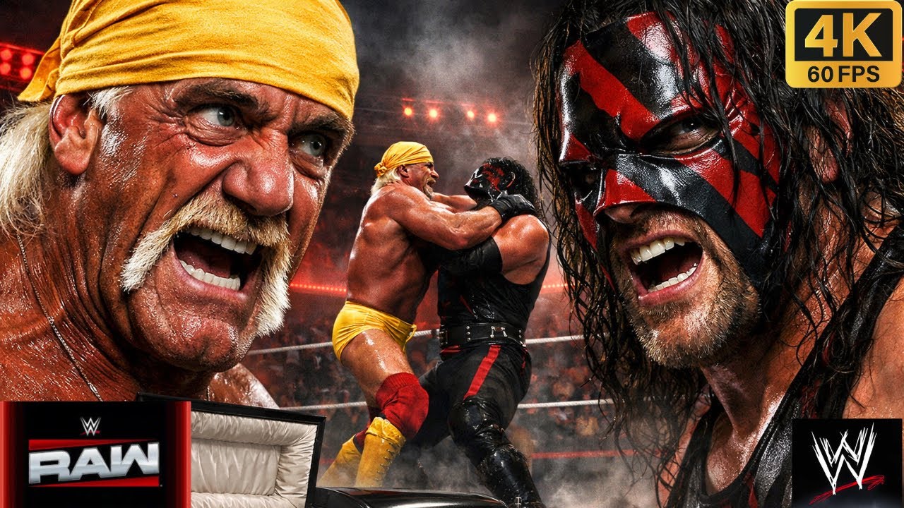 Full Match - Hulk Hogan Vs Kane Casket Match In Raw #wwe #wwe2k25 #gaming #ps5 #game #shorts #games